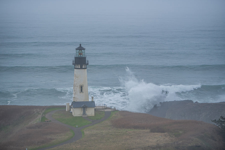 Yaquina Head Light House - Storm Series 3